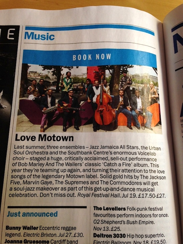 TimeOut Love Motown Preview